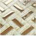 crystal glass tiles gold plated glass tile kitchen wall backsplash strip tile diamond mosaic 