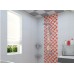 red glass mosaic tiles crackle tile hand paint tile kitchen wall TV wall backsplashes decor KLGT371
