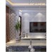 silver mirror glass tile crystal tile square wall backsplashes tiles bathroom shower tile washroom wall KLGT4017