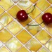 shell tiles 100% yellow seashell mosaic mother of pearl tiles kitchen backsplash tile design BK007
