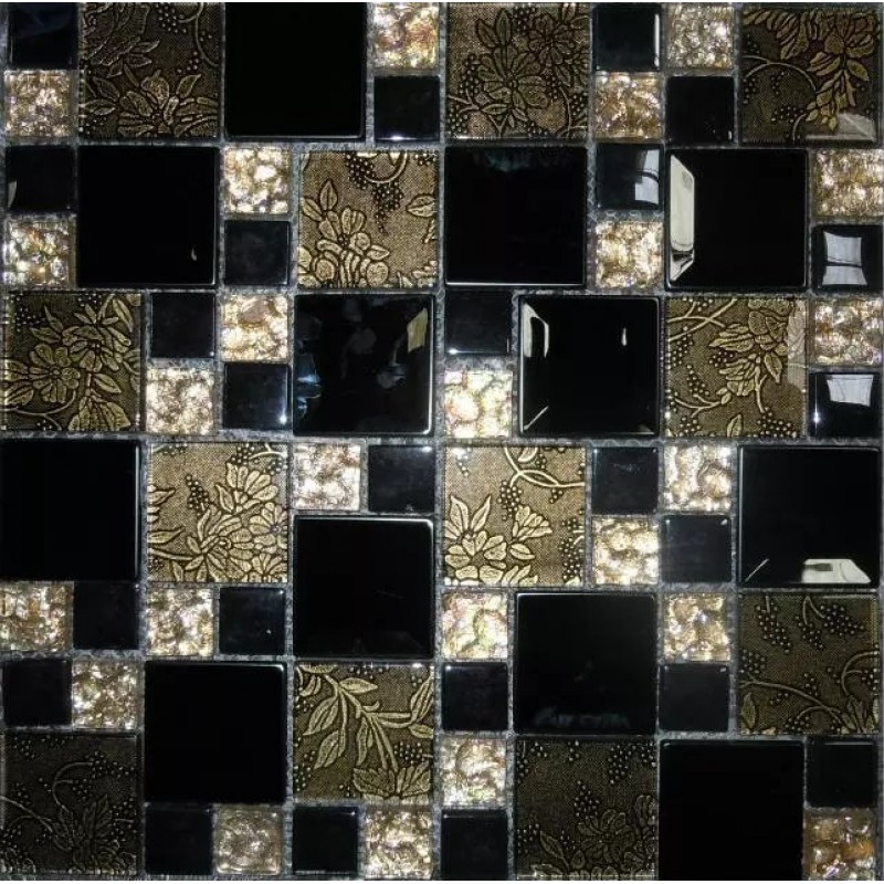 Glass And Metal Tile