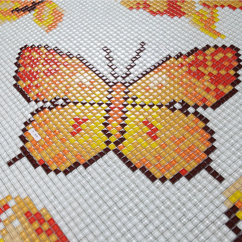 Wholesale Vitreous Mosaic Tile Pattern Glazed Crystal