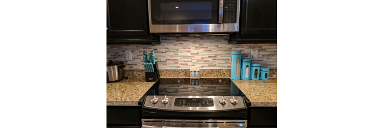 How About White&Tiffany Blue Beachy Backsplash Tile