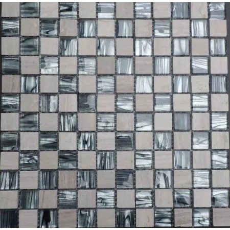 Iridescent Tile Stone Gl Mosaic Hand Painted Mosaics Natural Stone Wall Tiles 7 8 Glossy Gl Mosaic Tile Backsplash