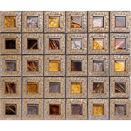 resin mosaic tile crystal glass tile backsplashes bathroom wall designs decor grid glass mosaic tiles KLGTJ88