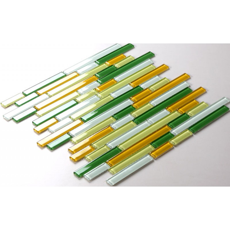 Glass Mosaic Tiles Crystal Cheap Fashion Tile Bathroom Wall Strip