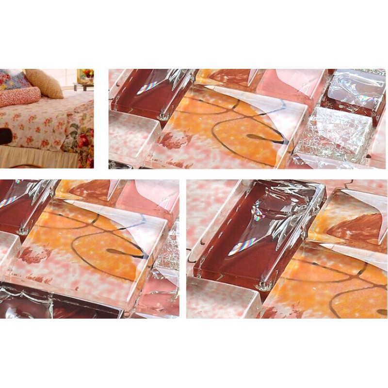 Wholesale Mosaic Tile Crystal Glass Backsplash Kitchen Countertop