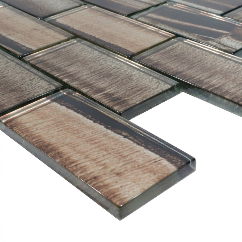 Wholesale Mosaic Tile Crystal Glass Backsplash Kitchen Countertop