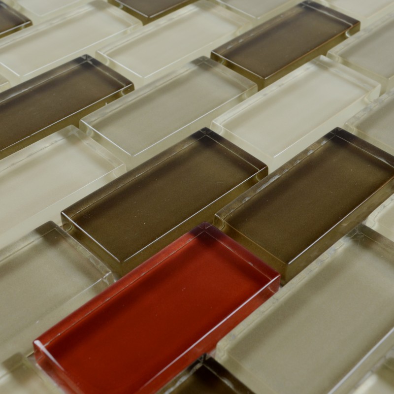 Wholesale Mosaic Tile Crystal Glass Backsplash Kitchen Countertop