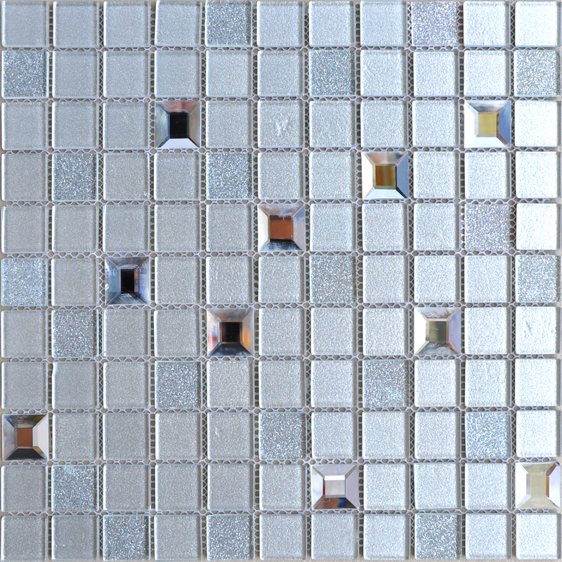 Whole Grey Crystal Glass Mosaic Tiles Washroom Backsplash Grey Crystal Glass Mosaic Tiles Washroom Backsplash Plated Design Bathroom Wall Floor Mirror