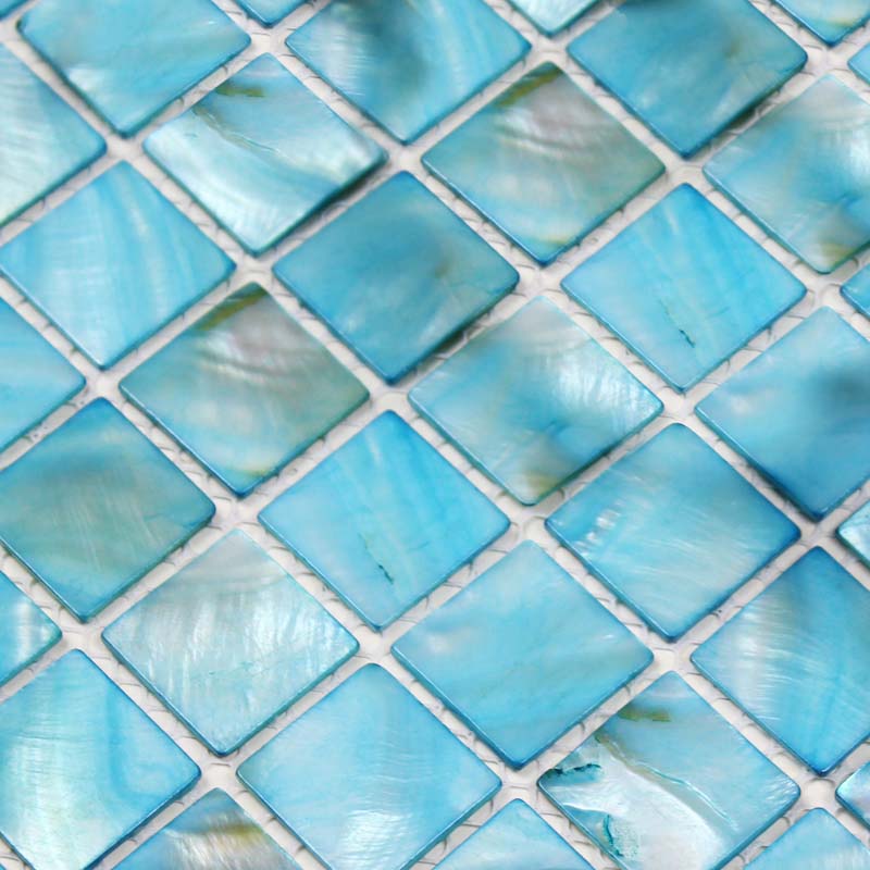 shell tiles 100% blue seashell mosaic mother of pearl tiles kitchen
