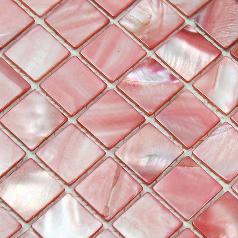 shell tiles 100% pink seashell mosaic mother of pearl tiles kitchen