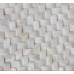 White Mother of Pearl Arched Tile Backsplash Herringbone Mosaic Pattern Nature Shell Material AMS010