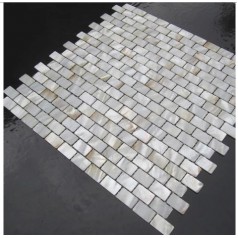 Mother of Pearl Tiles Bathroom Shower Wall Designs Kitchen Backsplash White Subway Shell Mosaic Mc-008