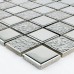 Gray Porcelain Mosaic Glazed Wall Tile Kitchen Backsplash Slip-Resistant Bathroom Floor Tiles
