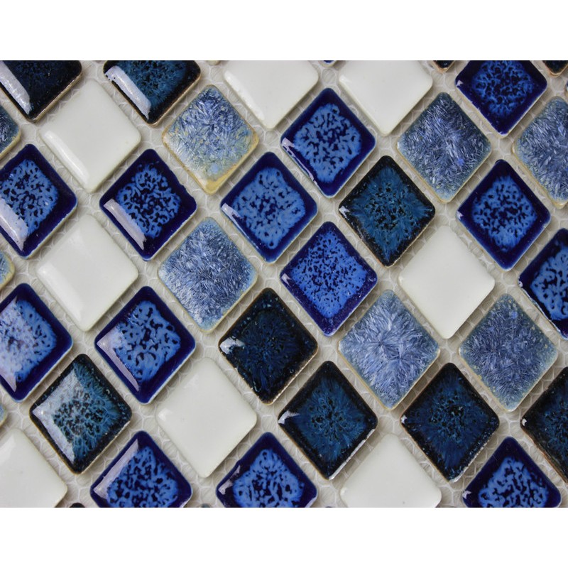  Porcelain  Tile  Snowflake Style Mosaic  Art Design