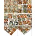 Italian Porcelain Tile Square Mosaic Tiles Bathroom Design ceramic tile flooring Kitchen Backsplash GM12