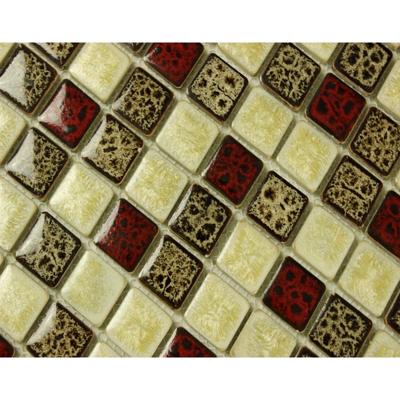 Italian Porcelain Square Mosaic Tiles Designs Glazed ...