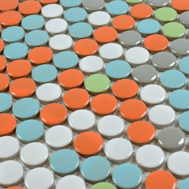 Wholes Porcelain Round Mosaic Tiles Design Tile Wholes Porcelain Round Mosaic Tiles Design Tile Flooring Mix Color Backsplash Pm105