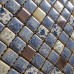 Porcelain Square Silver and Blue Mosaic Design Snowflake Style Kitchen Backsplash Wall Tiles ADT112