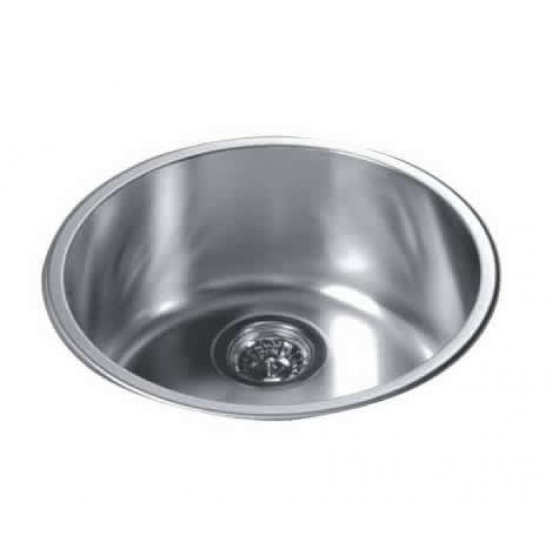 round kitchen sink top mount single bowl 304 stainless steel 1810 chrome nickel - Kitchen Sinks Round round kitchen sink top mount single bowl 304 stainless steel 1810 chrome nickel - Kitchen Sinks Round
