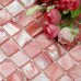 shell tiles pink seashell mosaic mother of pearl tiles kitchen backsplash tile