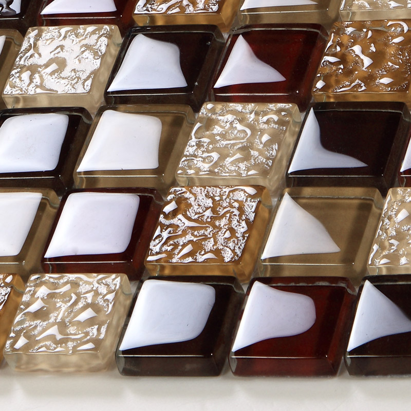 Wholesale Vitreous Mosaic Tile Crystal Glass Kitchen Of Backsplash