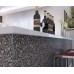 Metallic Mosaic Tile Silver Square Aluinum Metal Wall Decoration Dining Room Stainless Steel Backsplash 6707