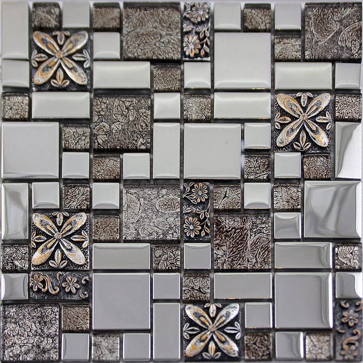 glass mosaic tile crack