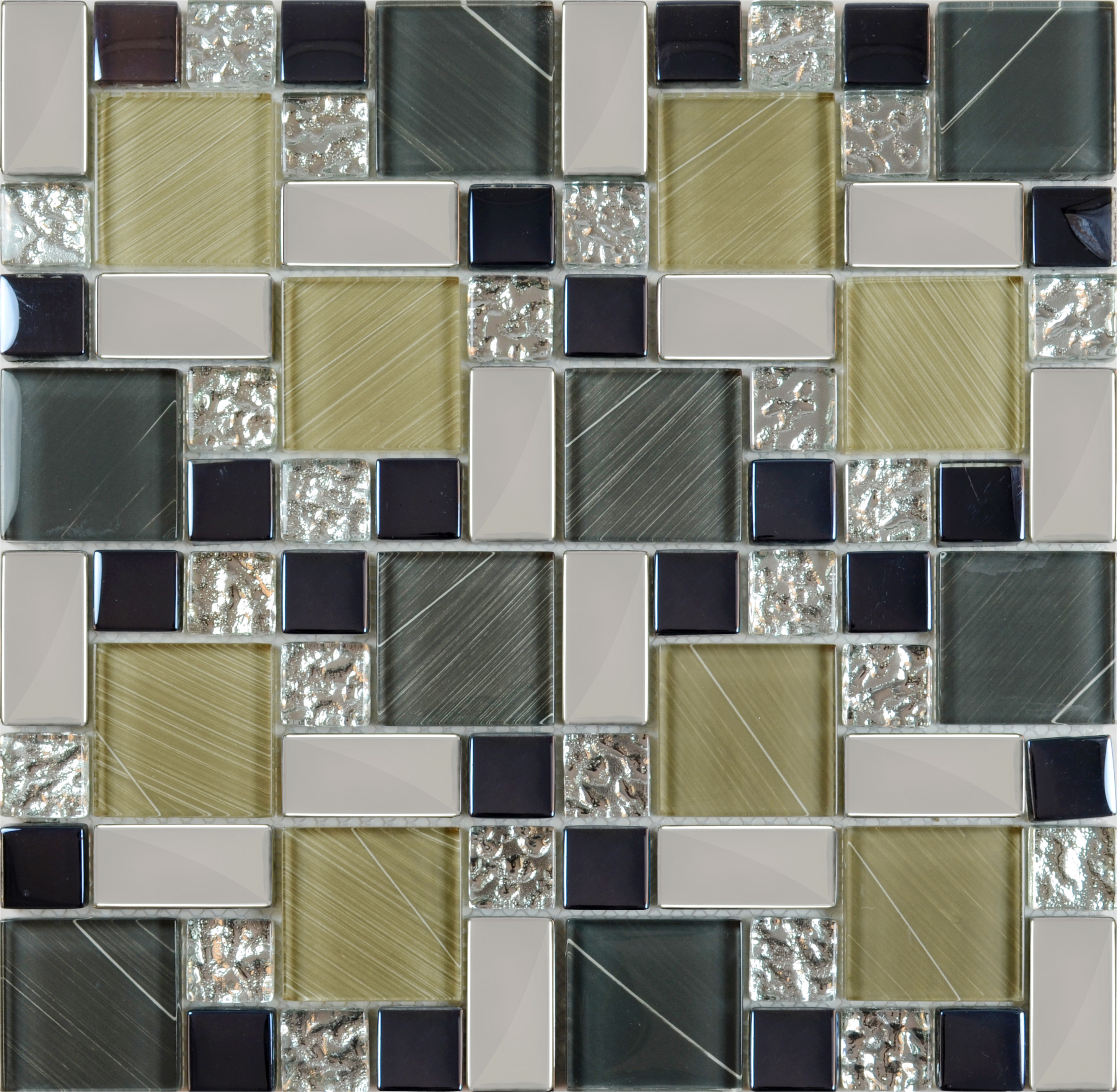 front of crystal glass tile vitreous mosaic wall tiles 