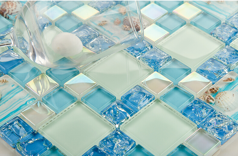 crystal glass tile mosaic