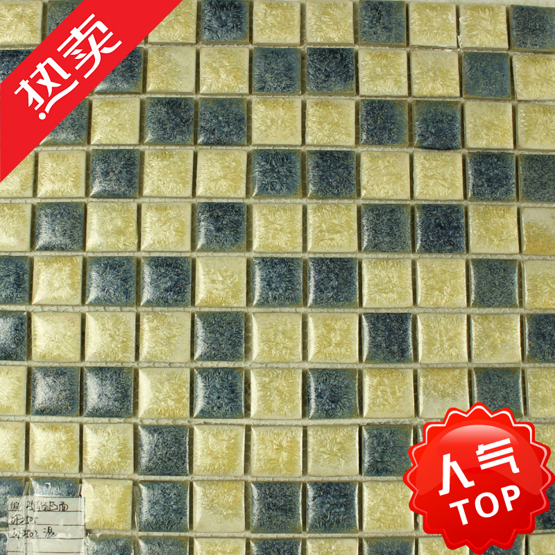 Porcelain Tile Snowflake Style Mosaic Art Design