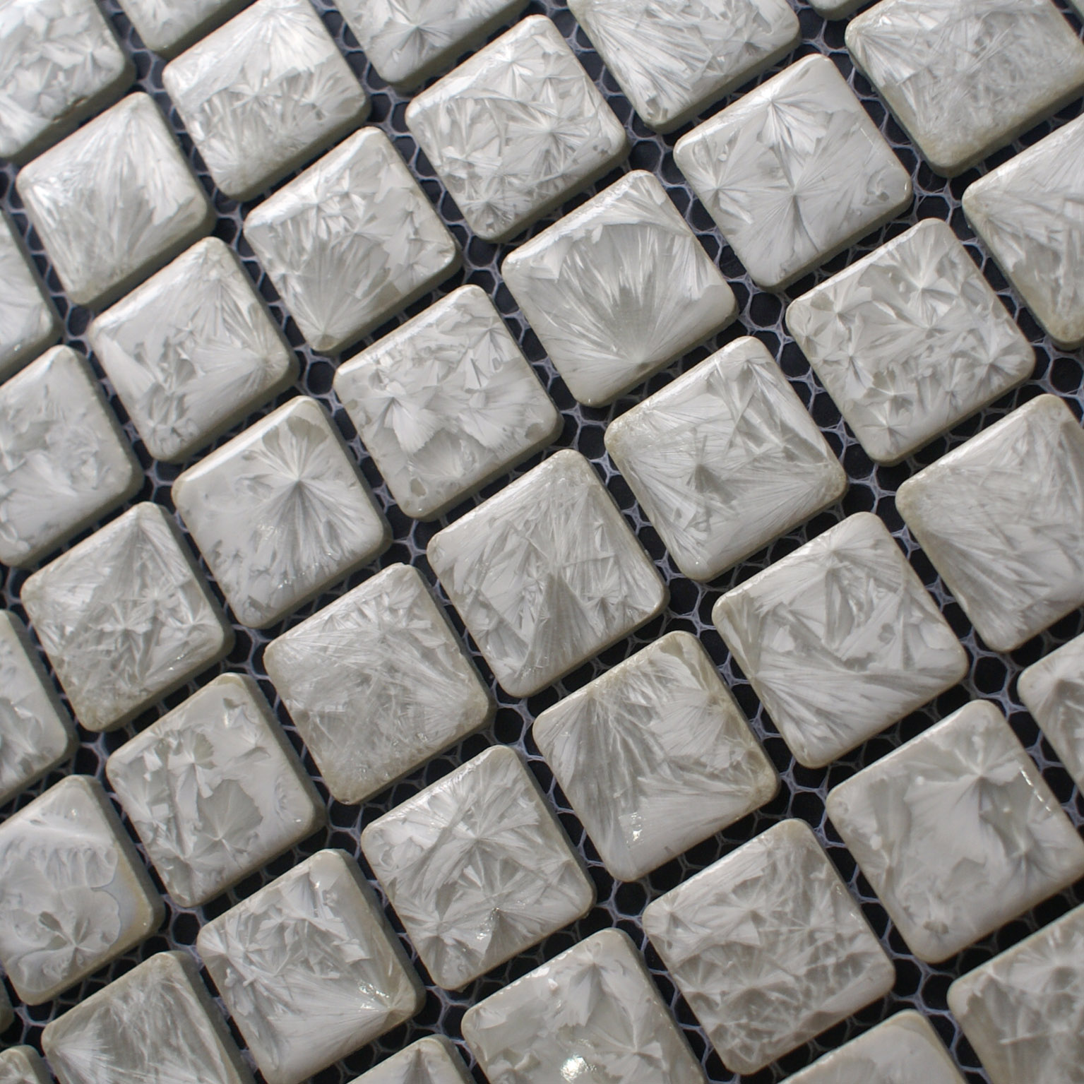 porcelain tile snowflake style mosaic wall tiles