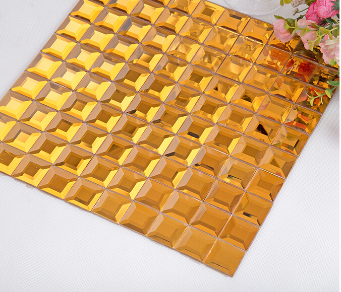 crystal glass tile blue vitreous mosaic wall tiles 