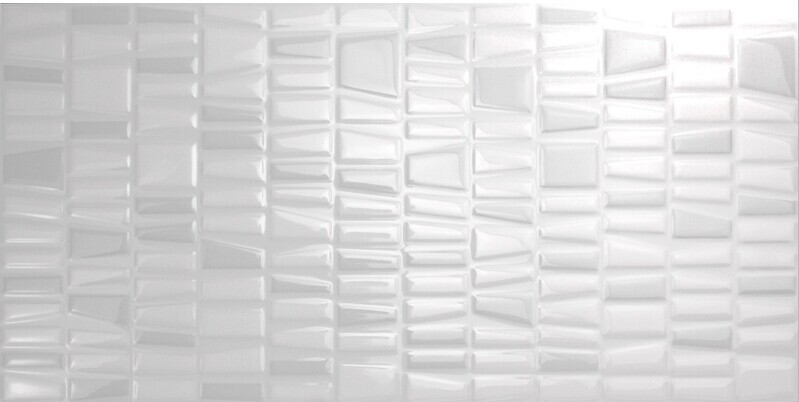 front of glazed porcelain mosaic tile 