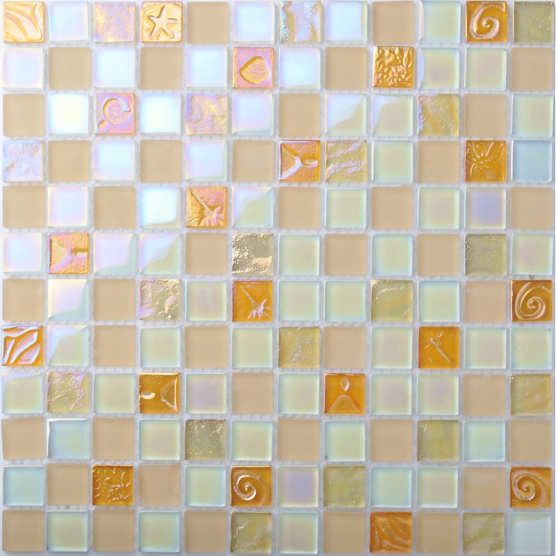 Iridescent Glass Tile Mosaic Pink Back Splash Bathroom Shower Walls Iridescent Glass Tile Mosaic Pink Back Splash Bathroom Shower Wall Tiles 3d Carve Flower Patterns