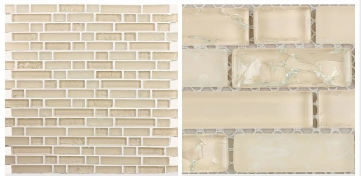 glass mosaic tile crack