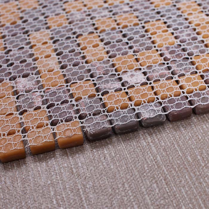 back of glass mosaic tile pattern design mesh mounted - gh35a