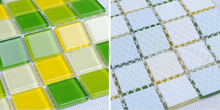 crystal glass mosaic tile for swimming pool -  hp88