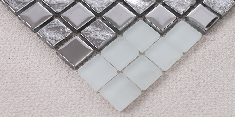 crystal glass tile frosted vitreous mosaic wall tiles - 2131