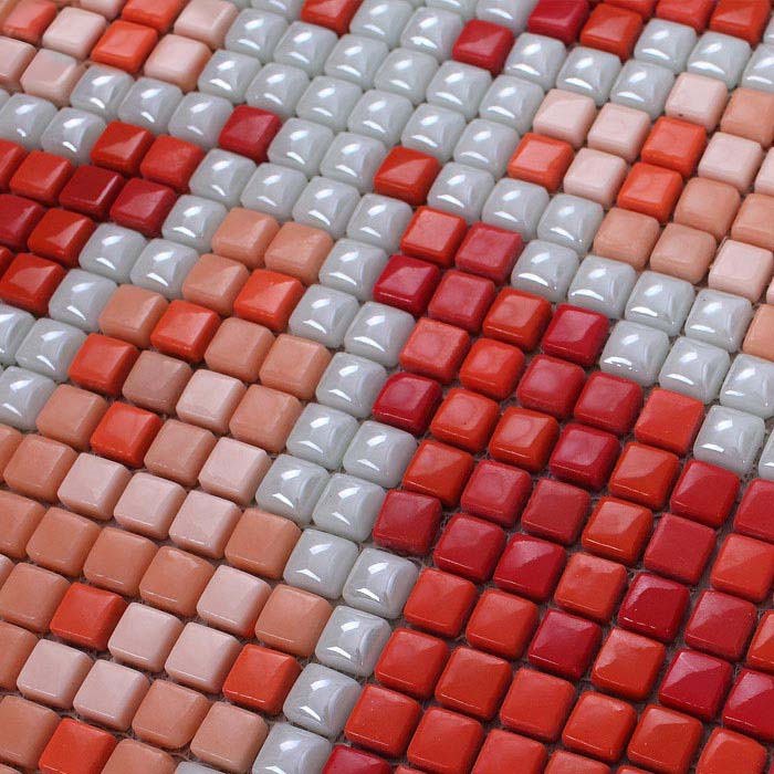 crystal glass tile glazed vitreous mosaic wall tiles - gh19