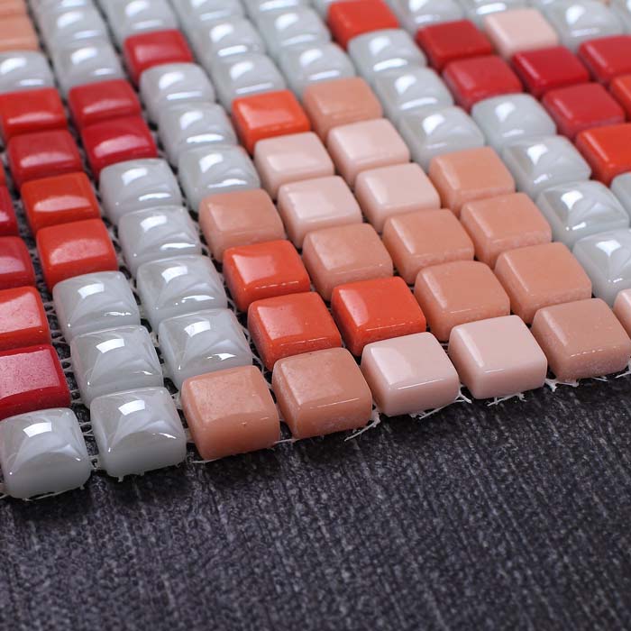crystal glass tile glazed vitreous mosaic wall tiles - gh19