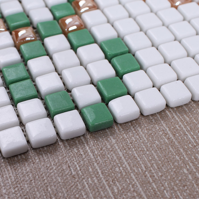crystal glass tile glazed vitreous mosaic wall tiles - gh33