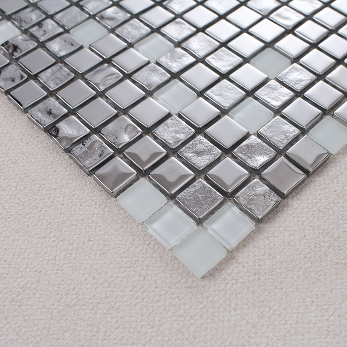 crystal glass tile mosaic details 2128b