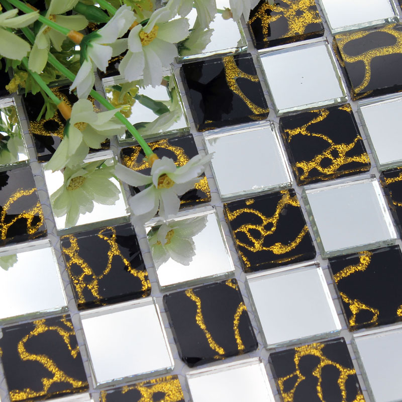 crystal glass tile mosaic wall tiles - du203