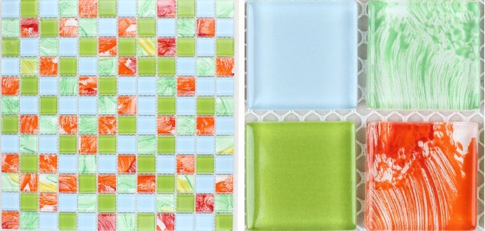 crystal glass tile vitreous mosaic wall tiles - hc033