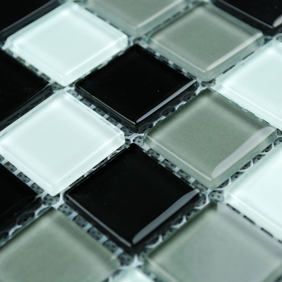 crystal glass tile vitreous mosaic wall tiles - kl026