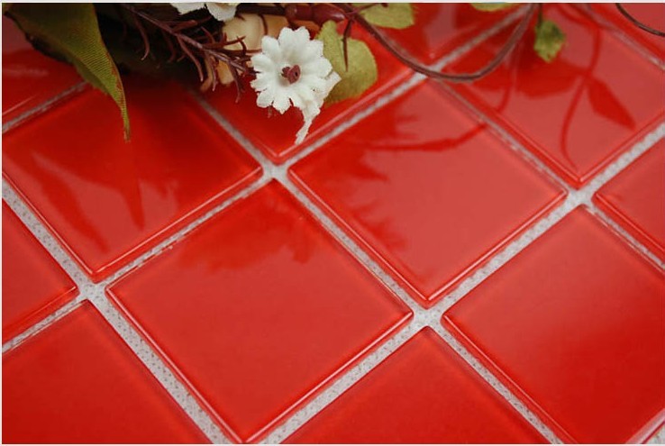 crystal glass tile vitreous mosaic wall tiles - kl616