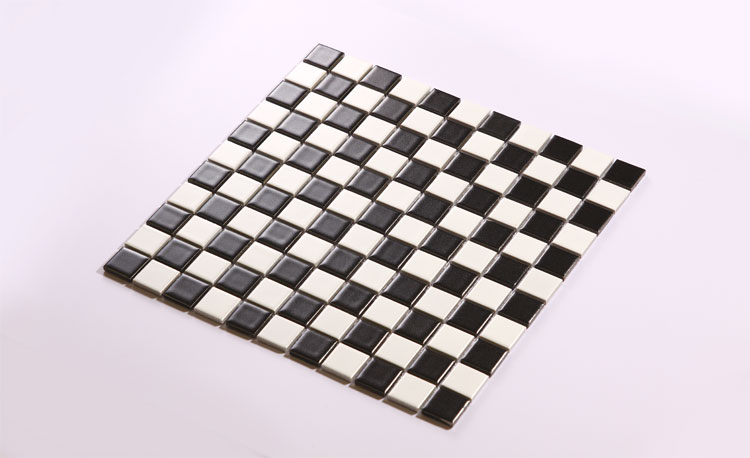 porcelain mosaic tile kitchen backsplash 