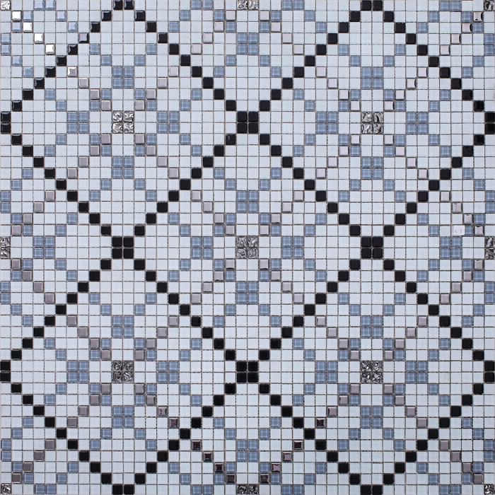 front of crystal glass tile glazed vitreous mosaic wall tiles  